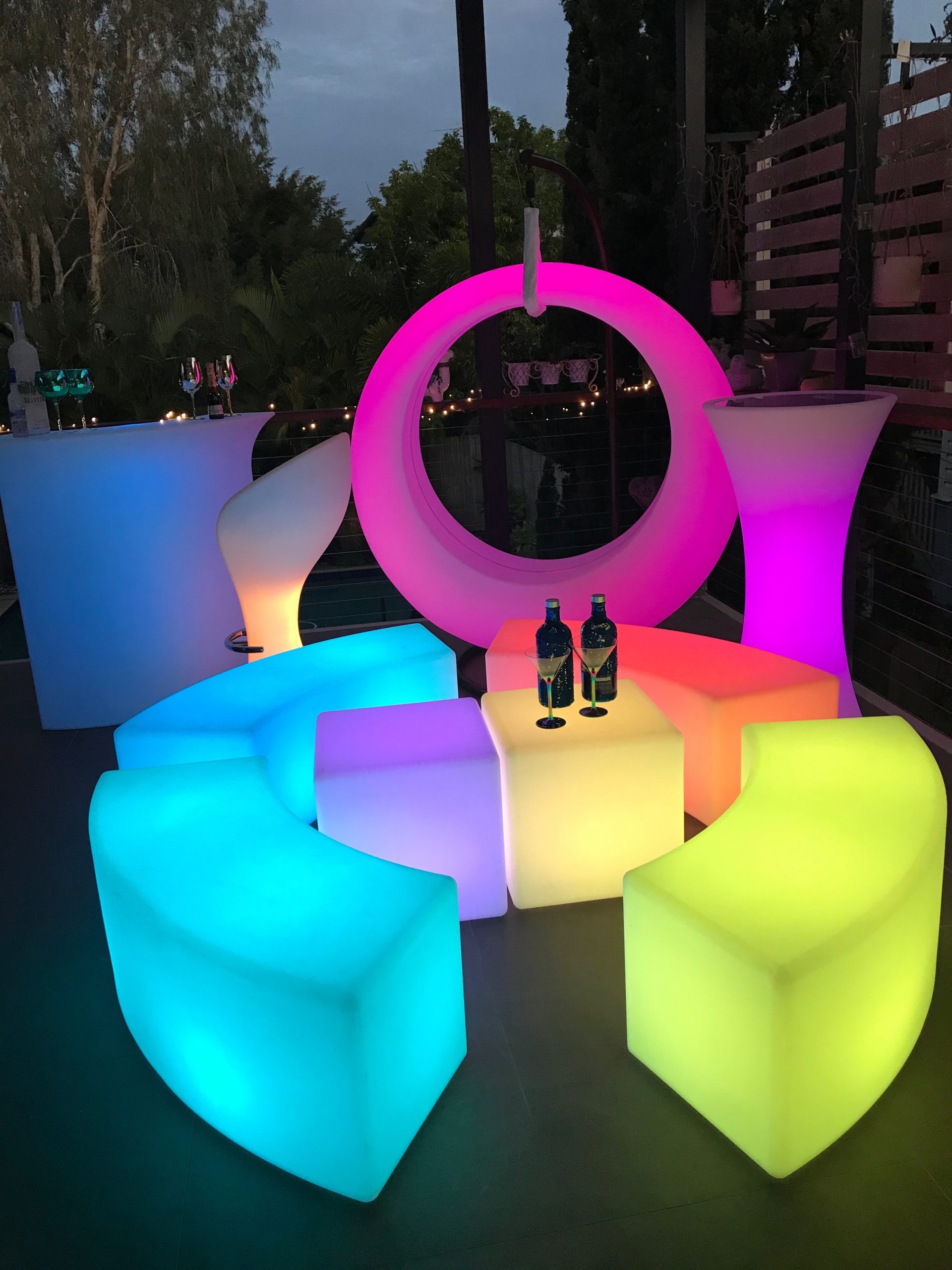 GloWild - Glow Furniture Hire Brisbane - GloWild Party Hire